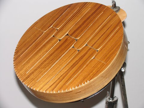 American Percussion's  Slit Marimba Tom Tom 2025 - natural ( will ship ) Bild 4