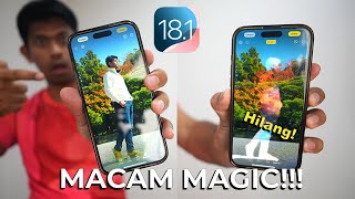 Apple Photos Clean Up IOS18.1 MANTAP! Tiada lagi Photobomb!!!