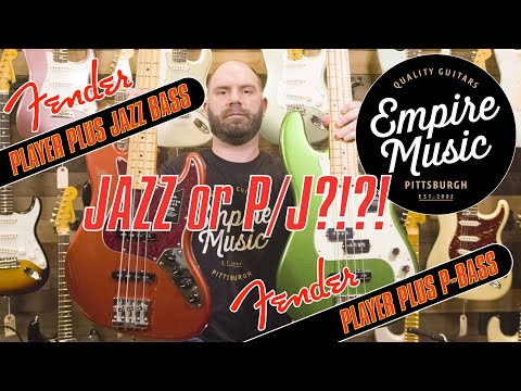 Fender Player Plus Jazz Bass Vs. P/J Bass - EMPIRE MUSIC
