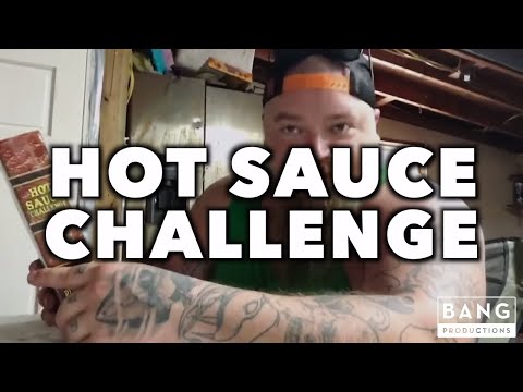COMEDIAN CATFISH COOLEY: HOT SAUCE CHALLENGE - COMEDY FUNNY LAUGH HOT FOOD