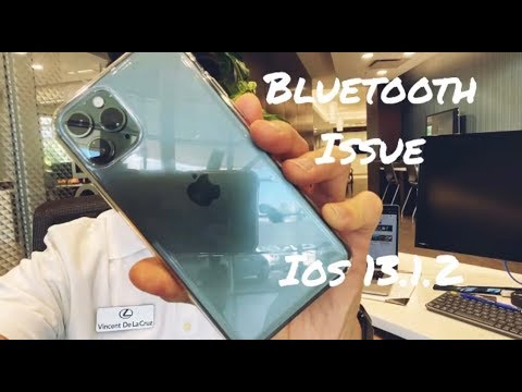 iOS 13.1.2 Bluetooth Issue