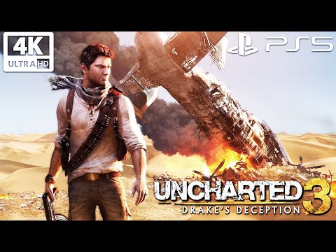 UNCHARTED 3: DRAKE'S DECEPTION PS5 All Cutscenes (Game Movie) 4K 60FPS Ultra HD