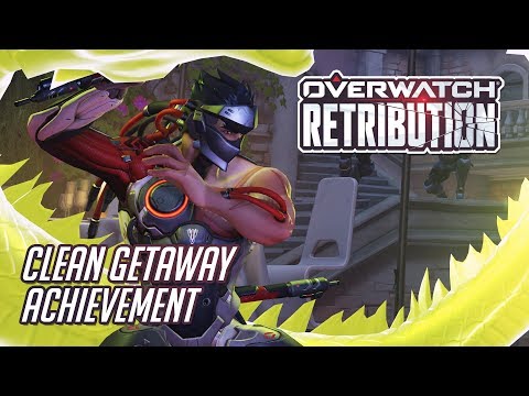 Overwatch Retribution 'Clean Getaway' Achievement [Genji] Expert Difficulty, No Deaths