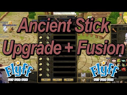 Flyff - Ancient Stick Sockeln mit GProtect und Fusionieren (Stream Highlight)