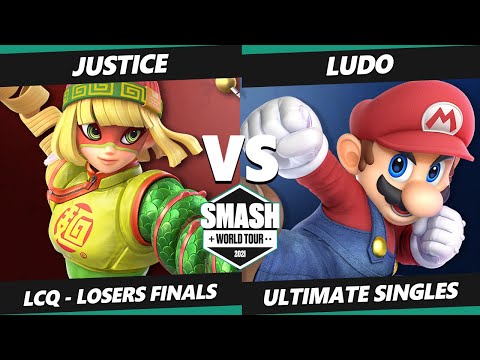 SWT NA Northwest Online Qualifier Match - Ludo (Mario) Vs Justice (Min Min) SSBU Ultimate Tournament
