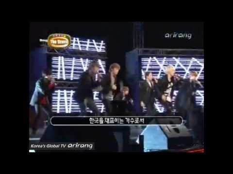 [ENG SUB] 111030 Super Junior wins "Popular Music" Award @ 2011 Korean In Motion Festival