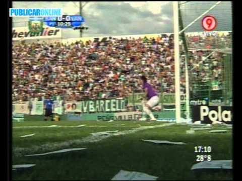 El Gol de Banfield de penal, Banfield 1 Lanus 0, Clausura 2011