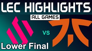 BDS vs FNC Highlights ALL GAMES Lower Bracket Final 2024 Team BDS vs Fnatic by Onivia
