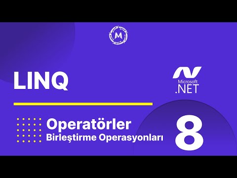 LINQ Operatörleri-Birleştirme İşlemleri (Distinct, Intersect, Except, Union, Join, GroupJoin)