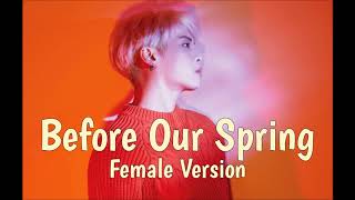 Download lagu Jonghyun - Before Our Spring [Female Version] mp3