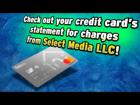 Select Media LLC charge on credit card - what company from Baltimore charged your card?