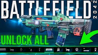 The FASTEST Way to Unlock ALL Weapons & Attachments on Battlefield 2042 (Season 6)