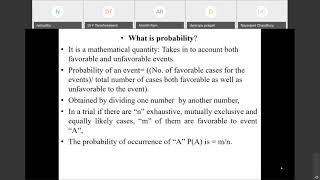 Summarizing uncertainities: Probability, distributions, and exercises