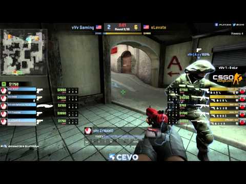 vVv Gaming vs eLevate Game 2 (CEVO-P CS:GO Season 7) - Misled & LATORR