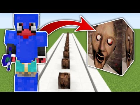 KÖTÜ BÜYÜKANNE ŞANS BLOKLARI PARKUR CHALLENGE - Minecraft