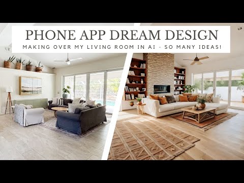 Phone App Redesigns My House!  |  Create Your Dream Home in Minutes
