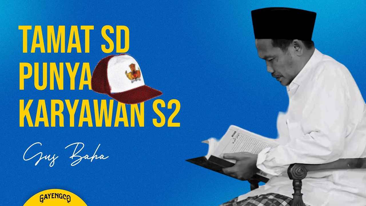 Gus Baha: Tidak Terlalu Berpikir Justru Jadi Kaya