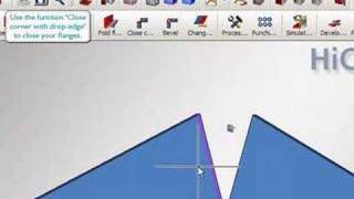 How-to create a drop edge in HiCAD