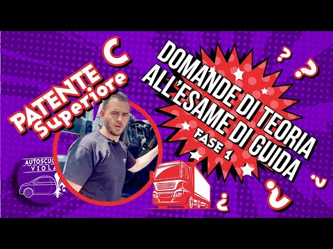 LICENSE C: Theory questions for a higher driving license - PHASE 1 - USE OF THE GEARBOX - TACHOGRAPH