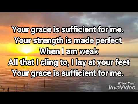Grace Is Sufficient