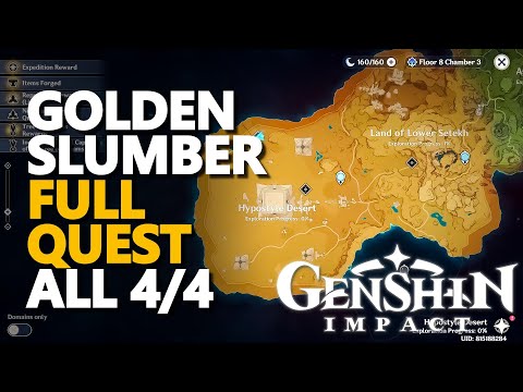 Golden Slumber Genshin Impact Full Quest