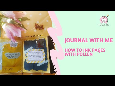 You’ll Never Guess What I Used to Ink My Journal!