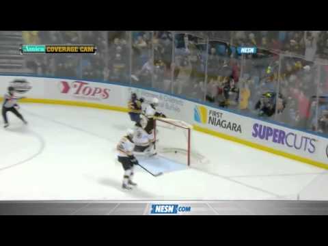 Brian Flynn Gives Sabres 1-0 First-Period Lead With Shorthanded Goal