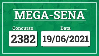 Capa de MEGA-SENA 2382