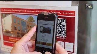 preview picture of video 'HDL ClickQR: planes de evacuación de edificios en el móvil para hacer más fácil su comprensión'