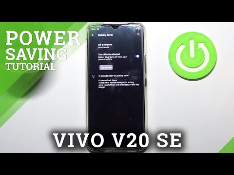 How to Activate Power Saving Mode on VIVO V20 SE - Power Saver
