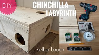 Labyrinth für Chinchillas selber bauen 🪚 | Stupsnasenbande