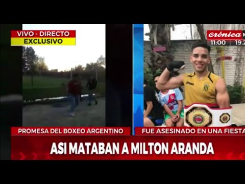 ASÍ, MATABAN A MILTON, UNA PROMESA DEL BOXEO ARGENTINO