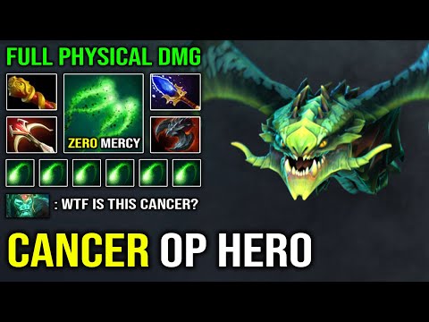 This is the Power of Cancer Hero | 100% No Mercy with Full Physical Damage Viper Vs Carry WK DotA 2