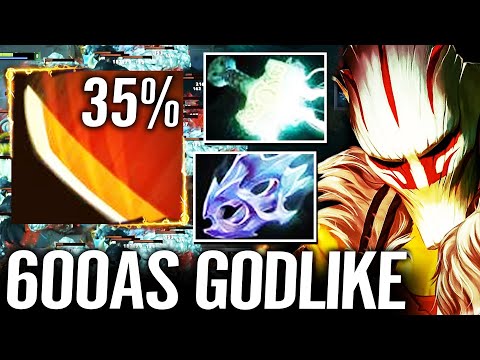 🔥 600AS Juggernaut Moonshard + Mjollnir — Fastest Katana Carry NO Omnislash still GODLIKE Dota 2 Pro