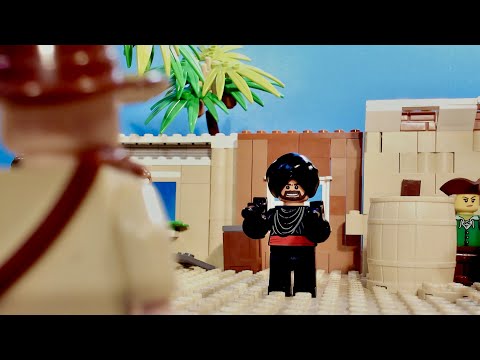 Lego Cairo Swordsman Parody | Indiana Jones Stop Motion