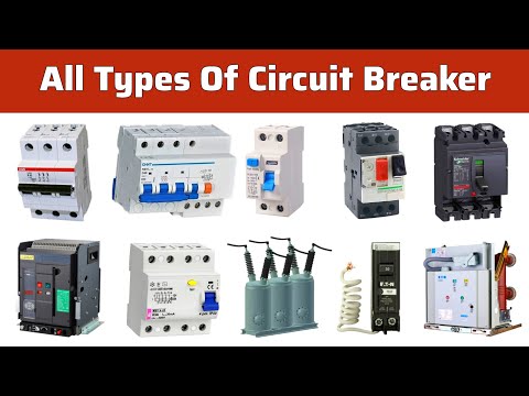 All types of circuit breaker || Electrical Breaker MCB MCCB RCCB RCBO ELCB ...