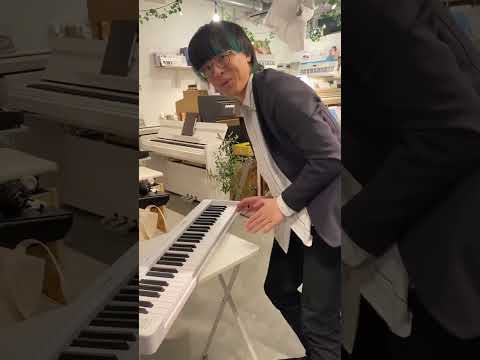 現役藝大生RIOが持ち歩いてるのは&hellip;折りたためるピアノ【KDP-61P】KIKUTANI #otto #piano #ピアノ #電子ピアノ #折りたたみ　#kdp #kikutani