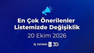 MODEL PORTFÖYÜMÜZDE DEĞİŞİKLİK - 20.10.2026