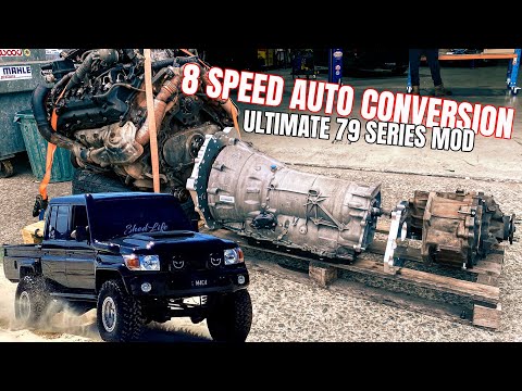 TOYOTA 79 SERIES 8 SPEED AUTO CONVERSION!