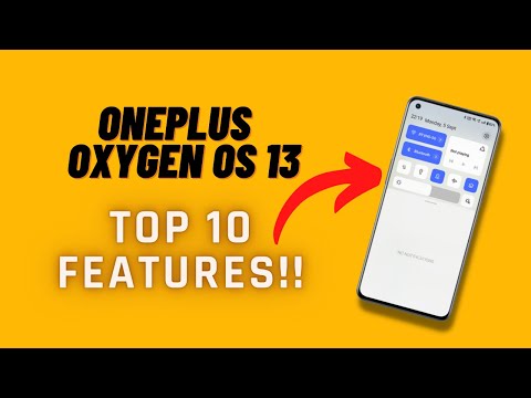 Oxygen OS 13 Hands-On: Quick Settings Panel Top 10 Features!