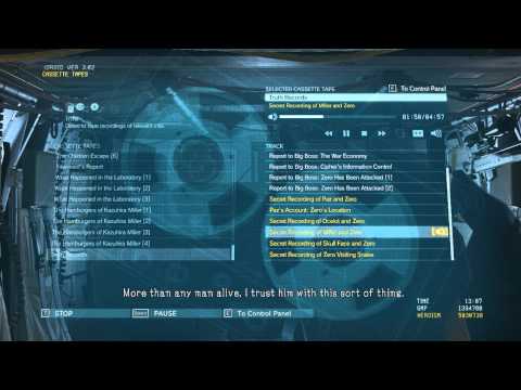 Secret Recording of Miller and Zero - Metal Gear Solid V: The Phantom Pain