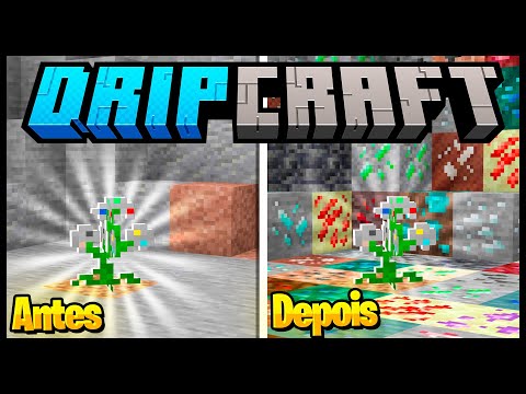 COMO CRIAR TODOS OS MINÉRIO DO MODPACK - DripCraft #19