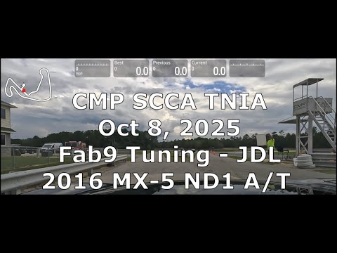 CMP Oct 08, 2025 with Ryan datsun 280Z TNIA Oct 8, 2025 SCCA