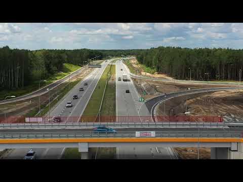 S17 węzeł Lubelska  - początek obwodnicy Kołbieli