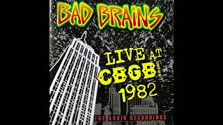 BAD BRAINS    - LIVE CBGB 1982 -
