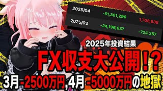 激動死闘の2025年収支報告動画😡【反面教師】