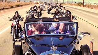 A viagem de carro da família judia no carro de Adolf dá errado