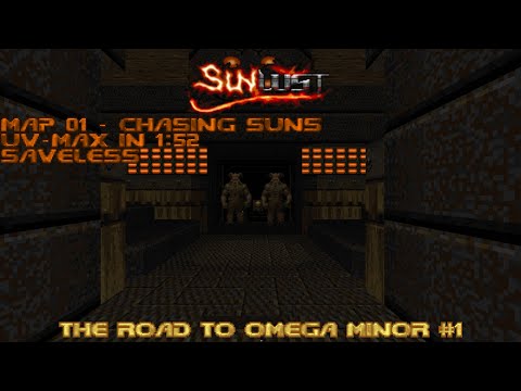 (Doom II) Sunlust: Map 01 - Chasing Suns (UV-Max in 1:52)