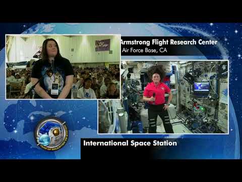 Expedition 56 Education Inflight Interview - Armstong Flight Research Center - June 28, 2018
