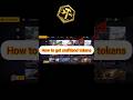 HOW TO GET CRAFTLAND TOKEN IN FREE FIRE Shorts Freefire Craftlandtoken Tokenexchange Craftland